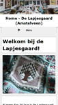 Mobile Screenshot of delapjesgaard.net