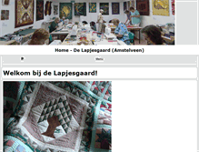 Tablet Screenshot of delapjesgaard.net